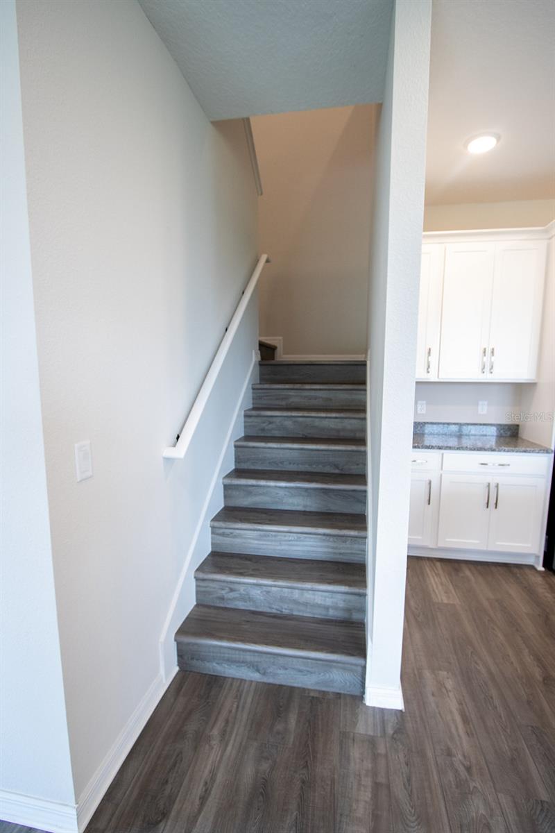 Interior photos are of a different property, same model.  This home has similar finishings.