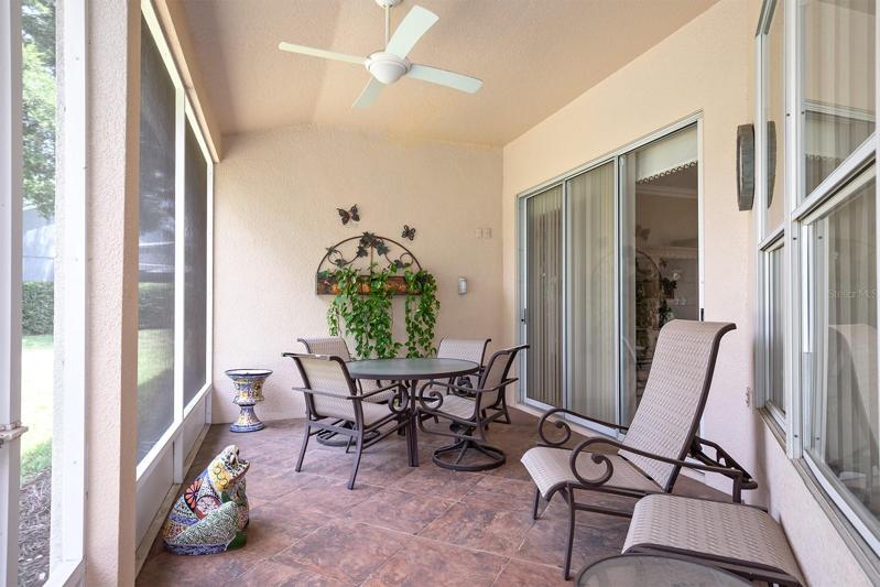Covered patio