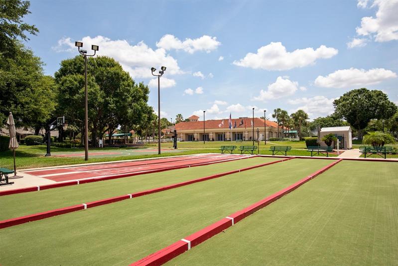 Shuffle Board with lots of seating