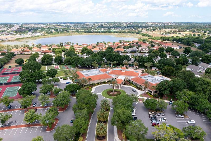 Aerial view of King's Ridge