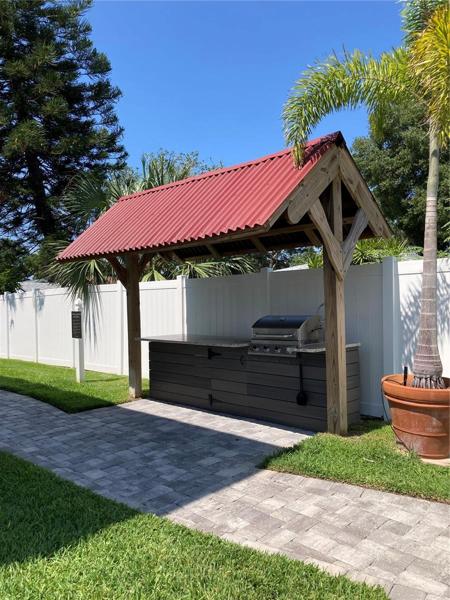 Grilling area