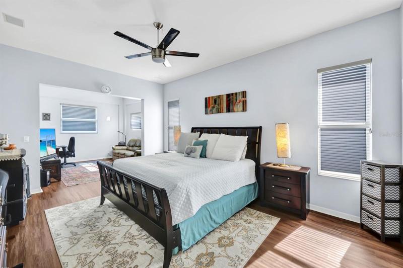 Owner's suite with separate sitting room