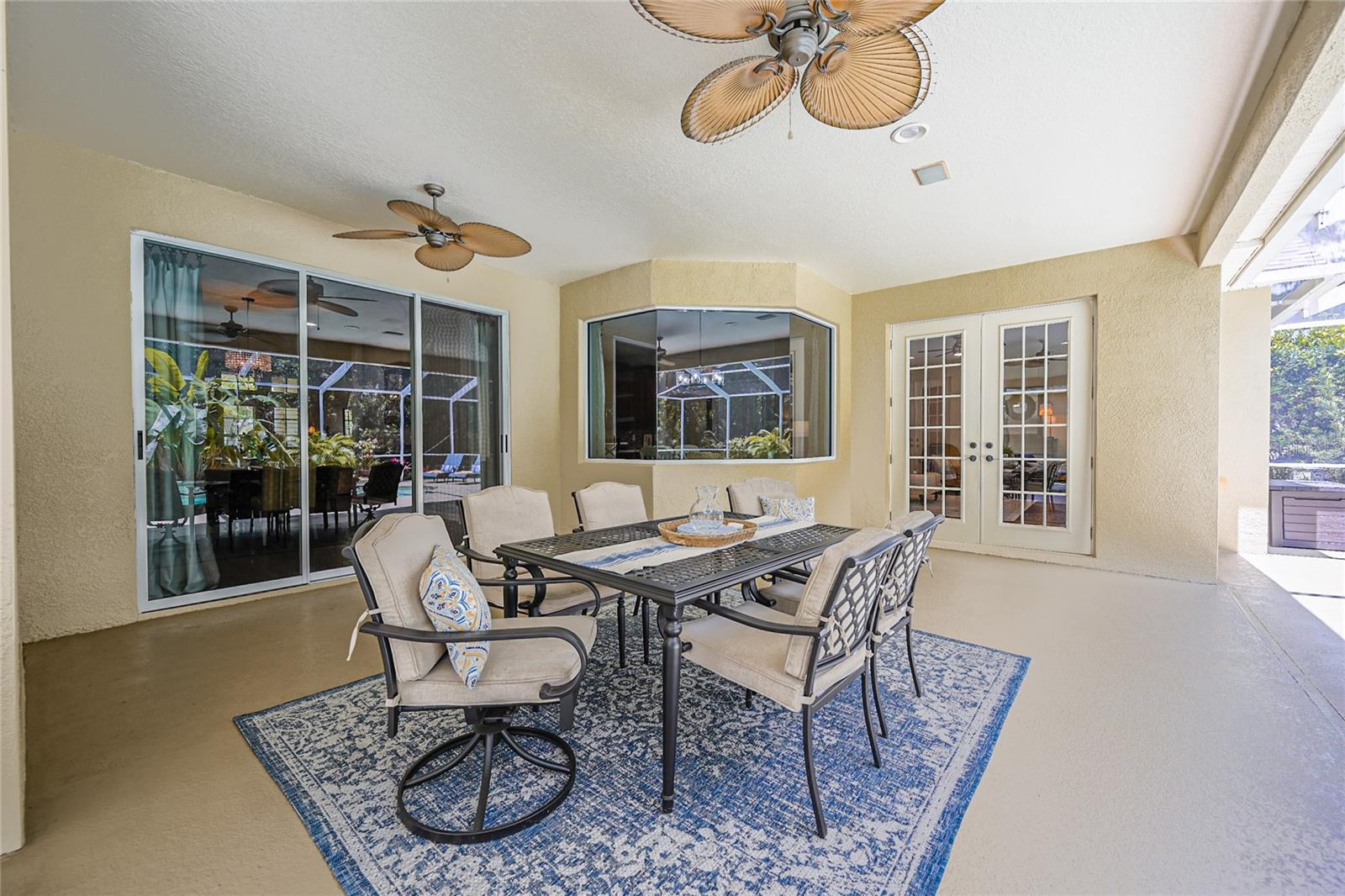 Outdoor Dining and Entertainment Area.