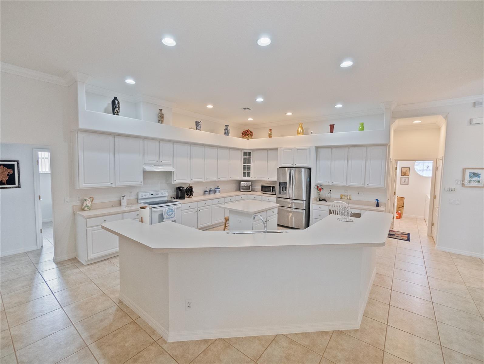 Look at those cabinets!