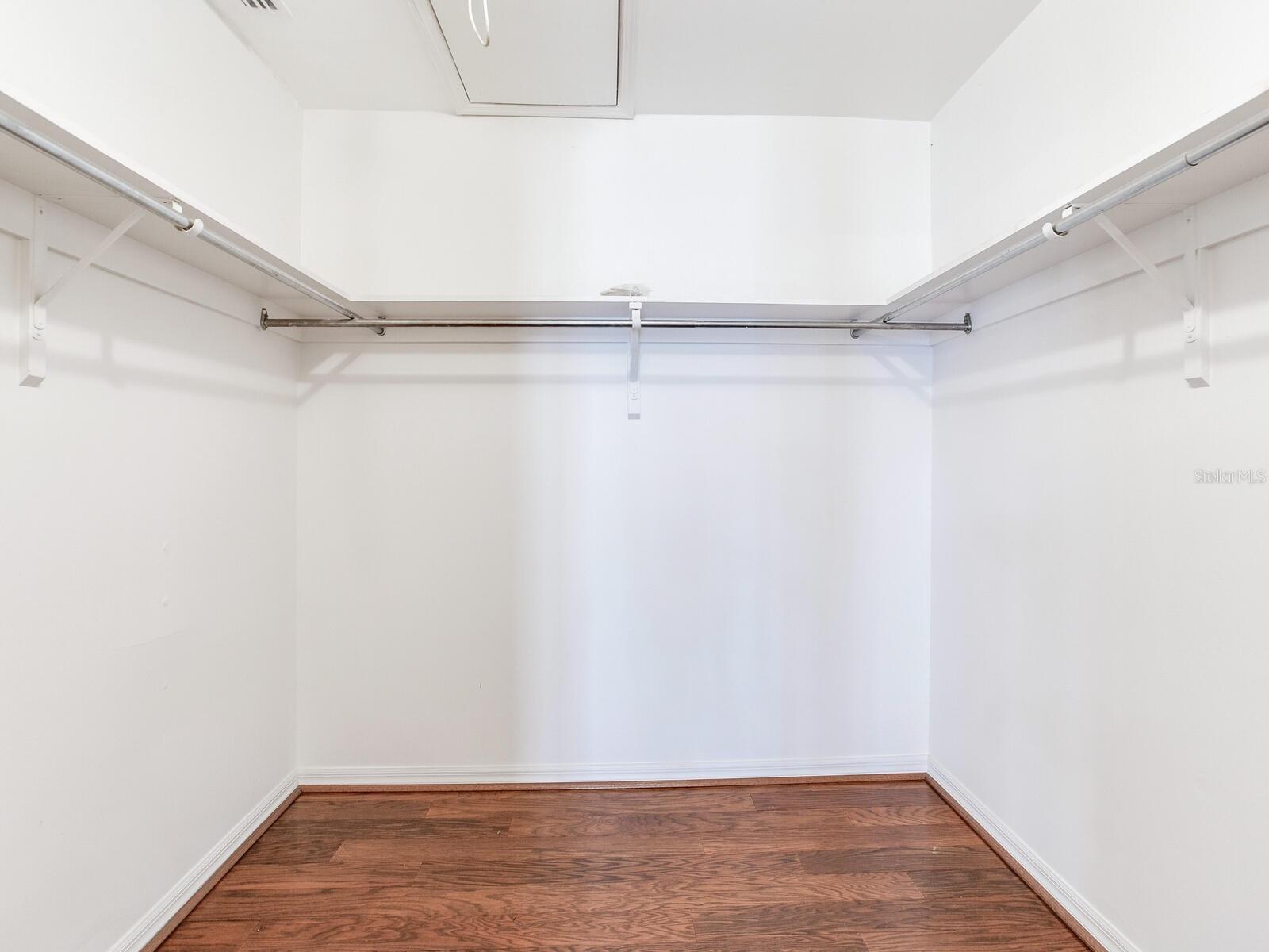 Spacious walk-in