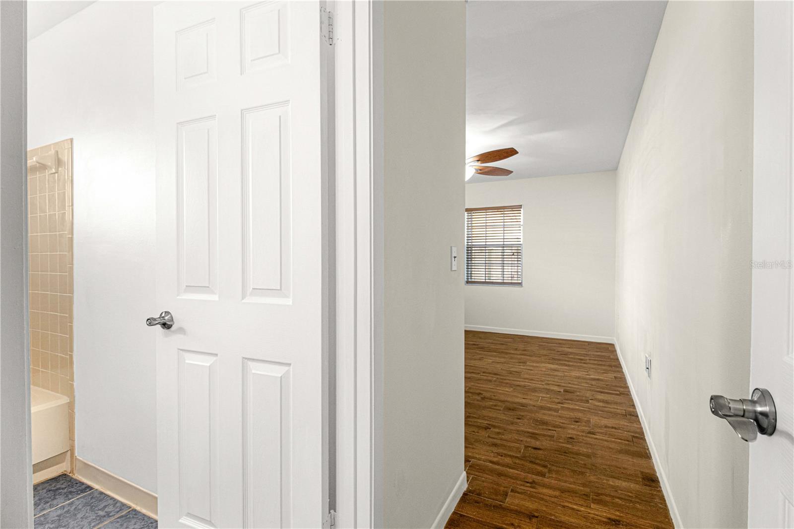 master bedroom entrance
