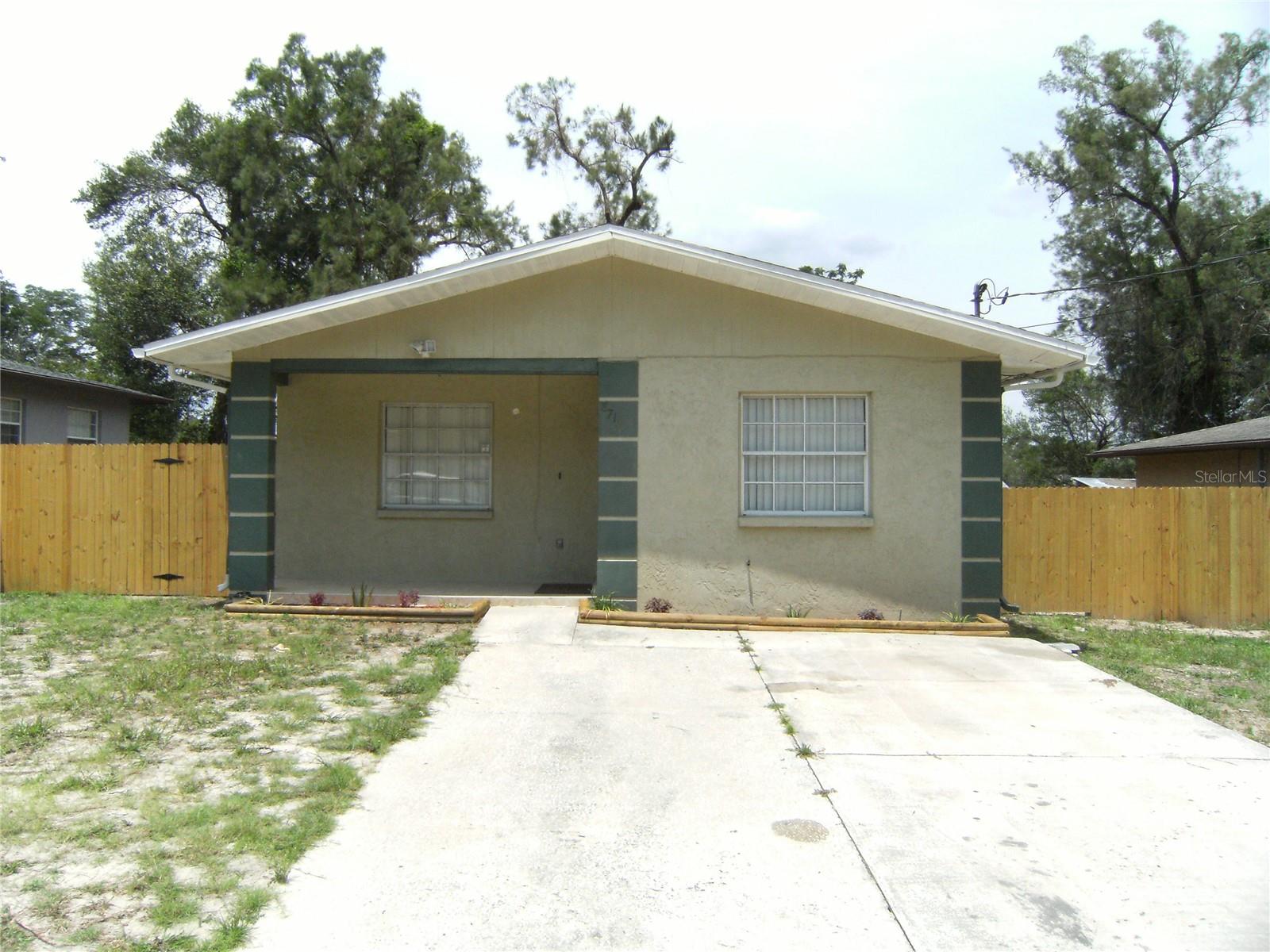 Front of home