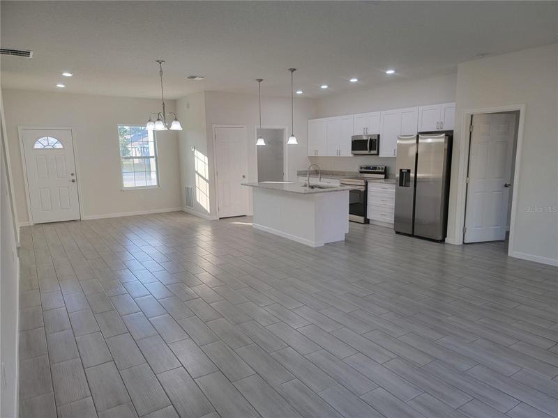 open floor