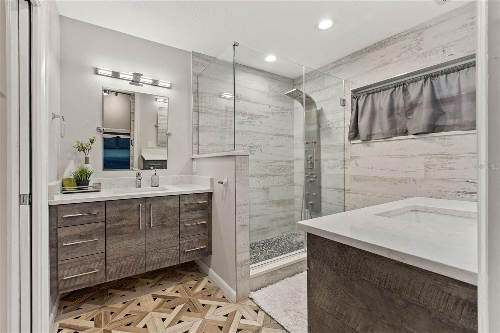 split vanities