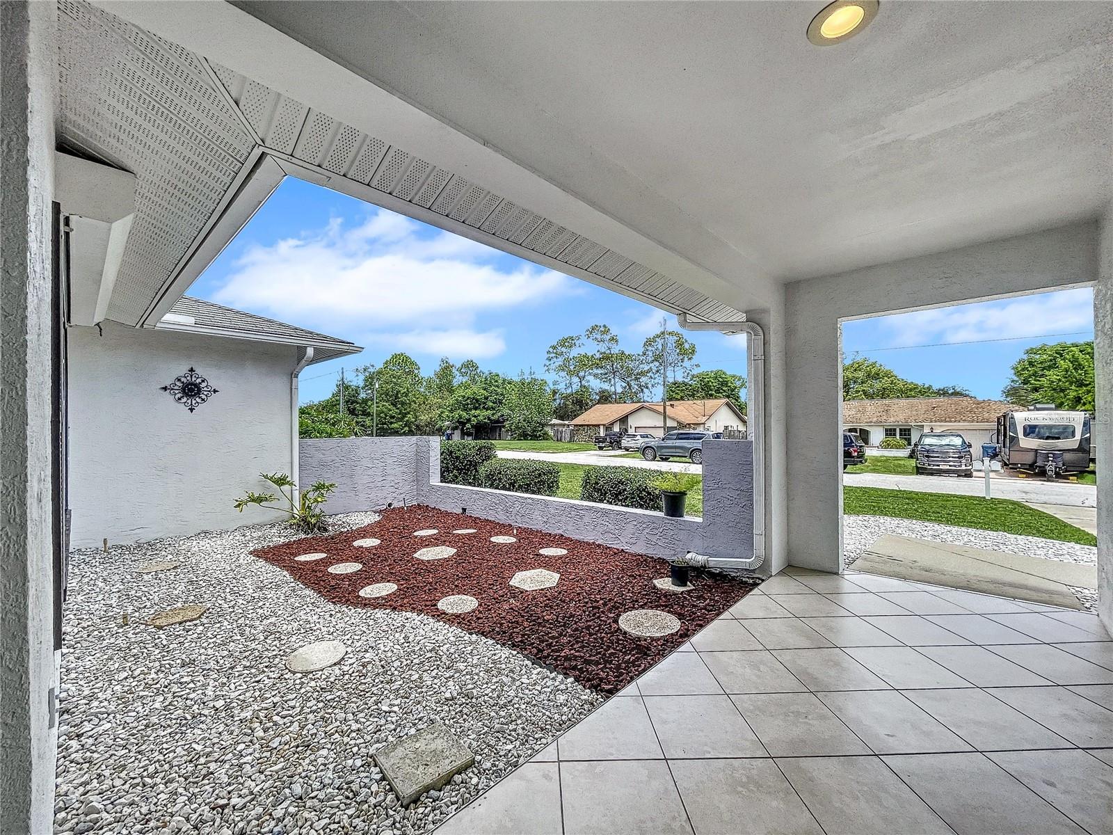 Open porch