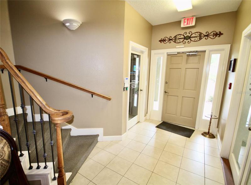 Front door stairwell