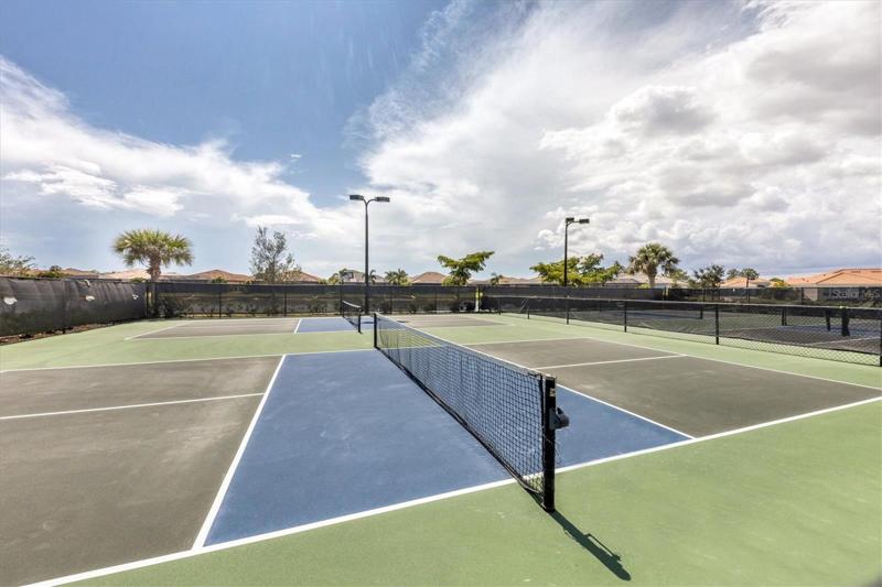 Pickleball courts
