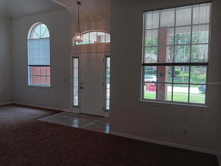 Open concept - foyer/living/dining area