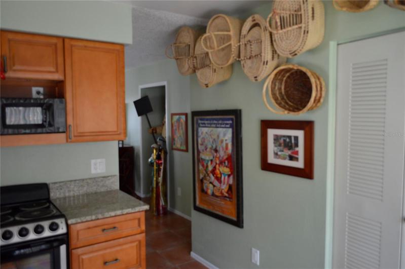 Kitchen entrance.