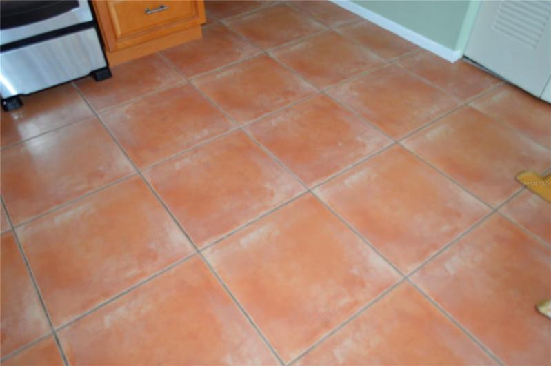 Spanish tile in the whole unit.