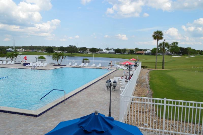 Club house pool.