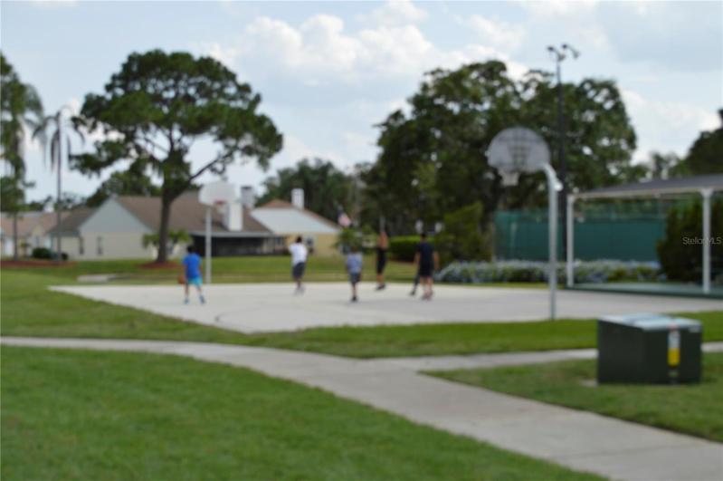 Children basketball courts.