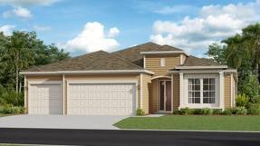 Artist rendering; illustration only; colors, features and garage orientation may differ.