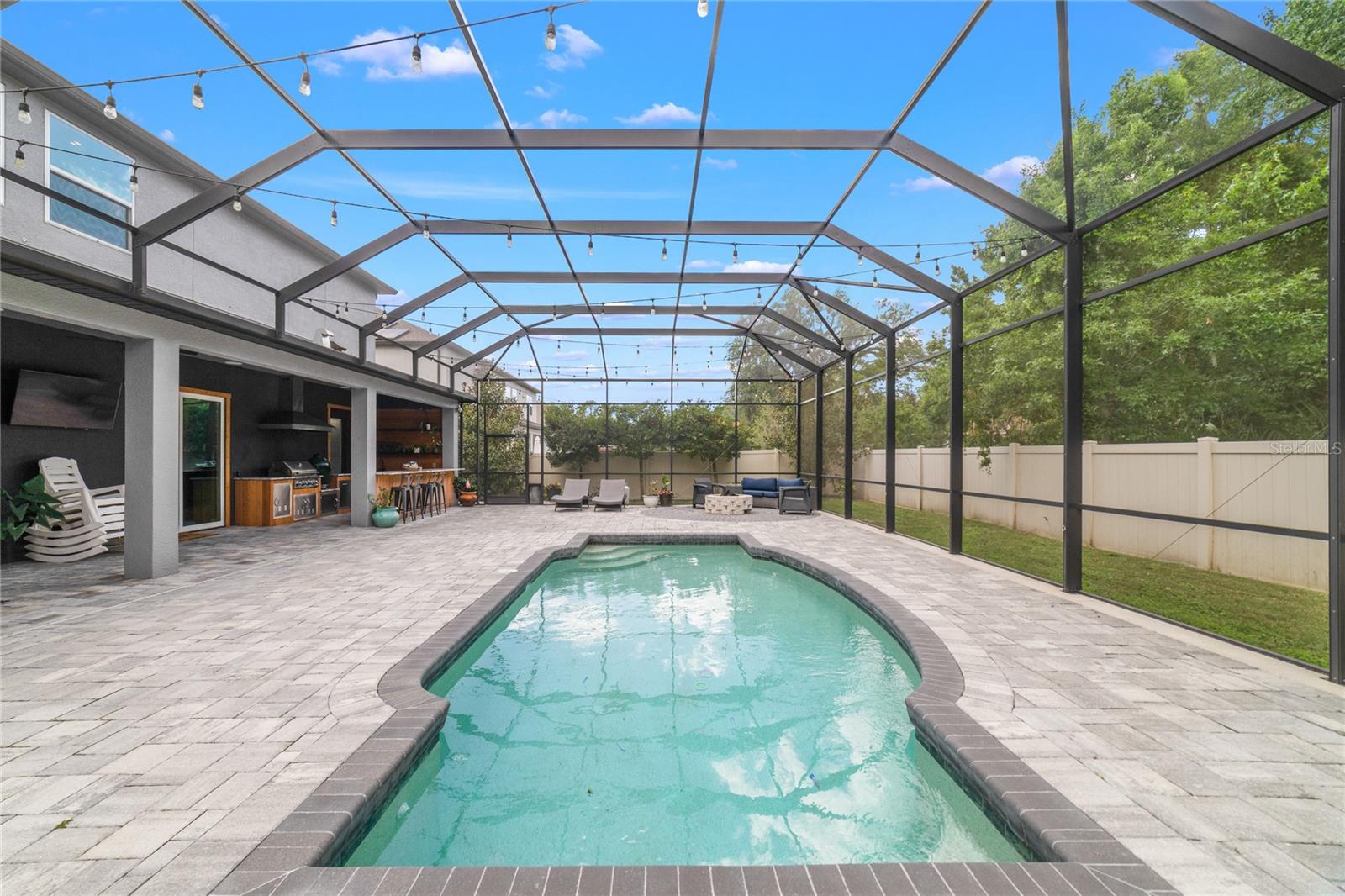 Screen-Enclosed Pool