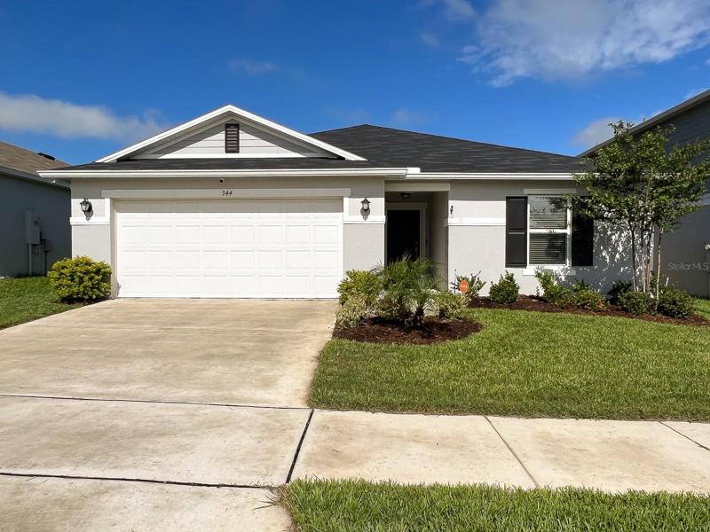 Welcome to this beautiful 4-bedroom, 2-bathroom one-story home built in 2021.