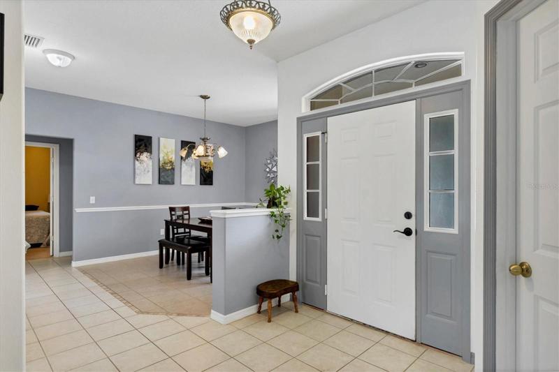 Foyer entrance