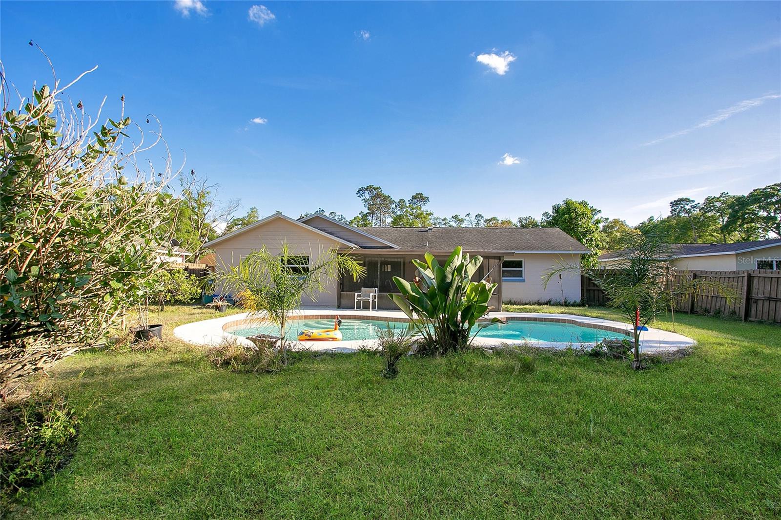 Saltwater Pool/Backyard