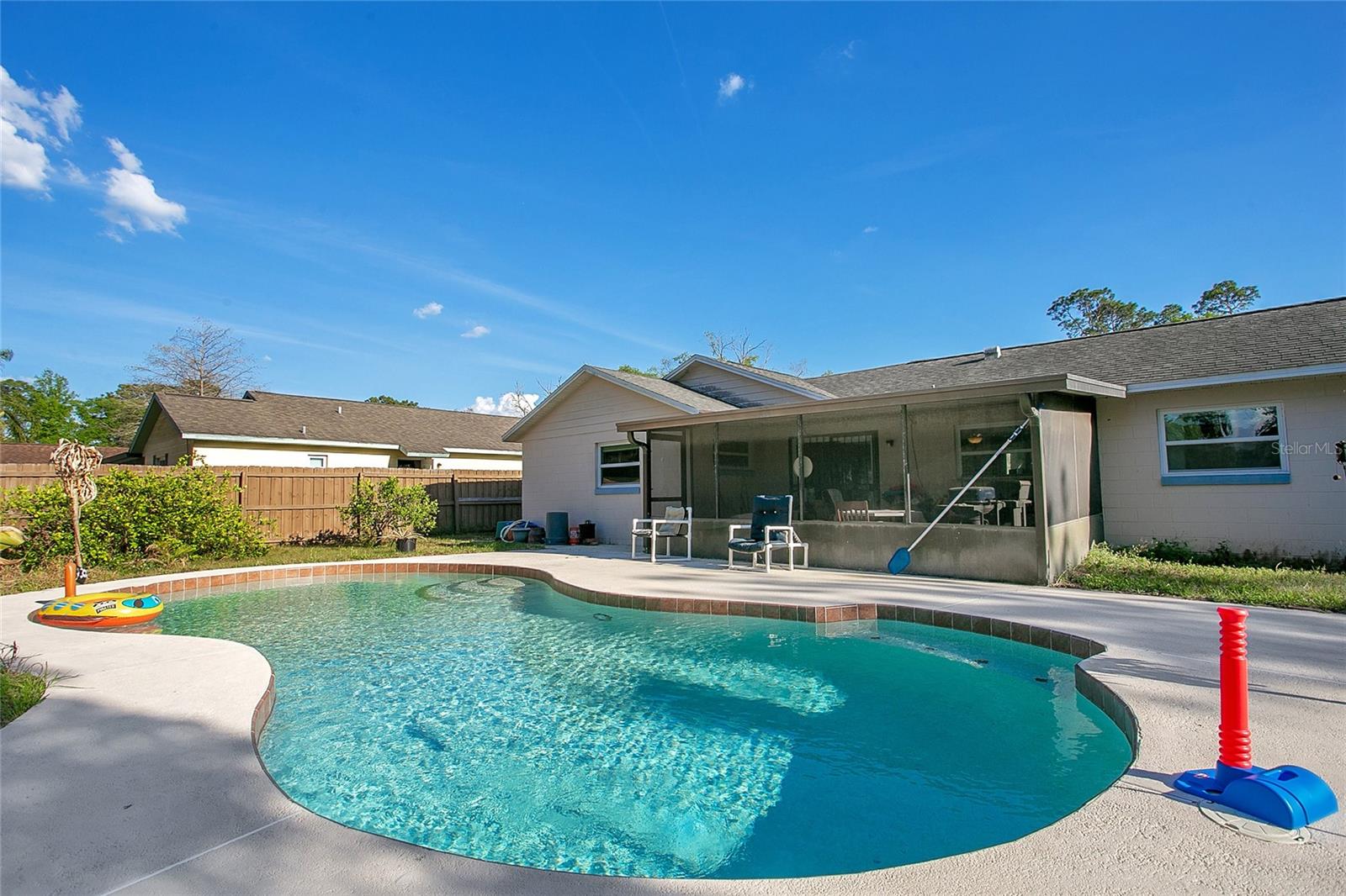 Saltwater Pool/Backyard