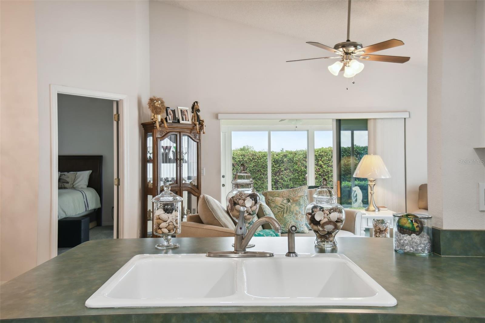 You'll even have a nice view while you wash the dishes
