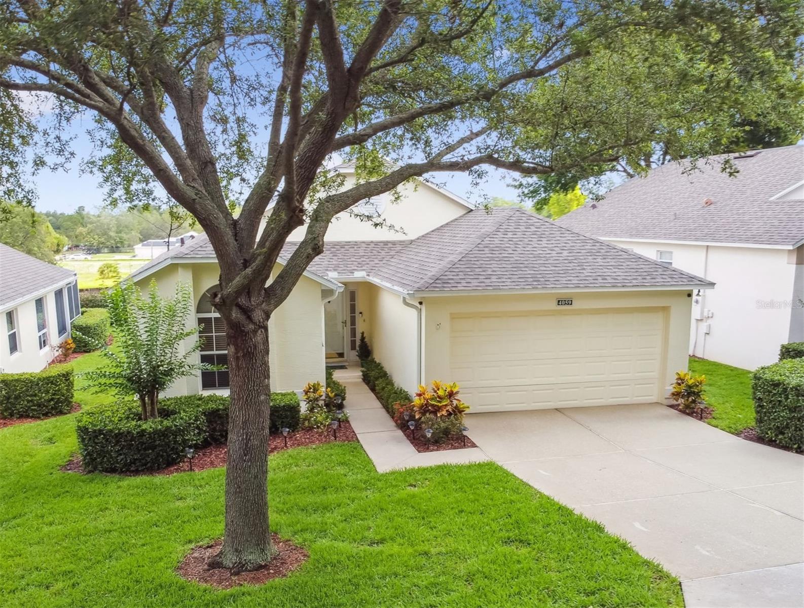 This beautiful landscape is maintained by the HOA so you can sit back and enjoy