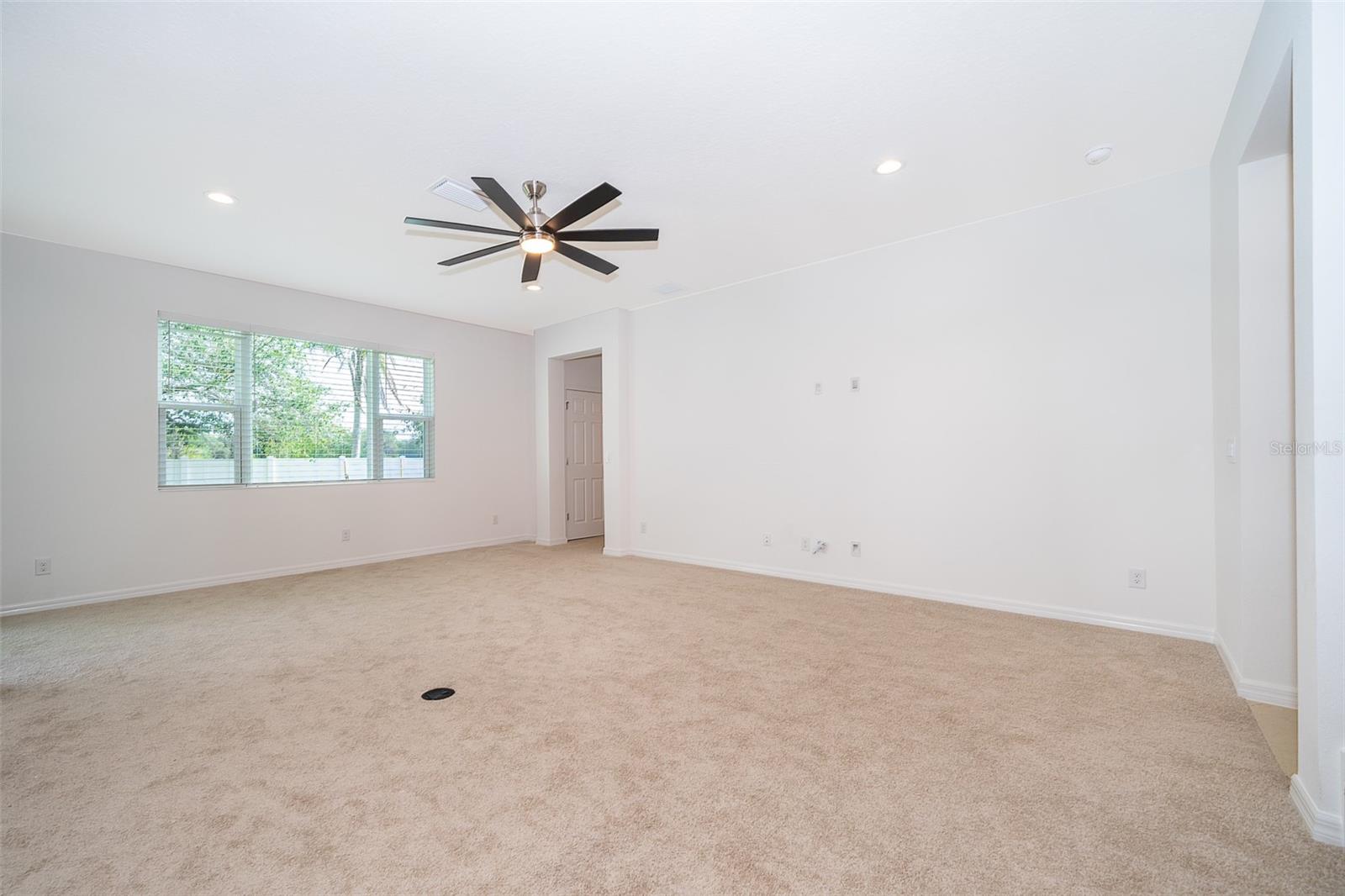 Great Room/Family Room and Bath1/Rm 1 entrance