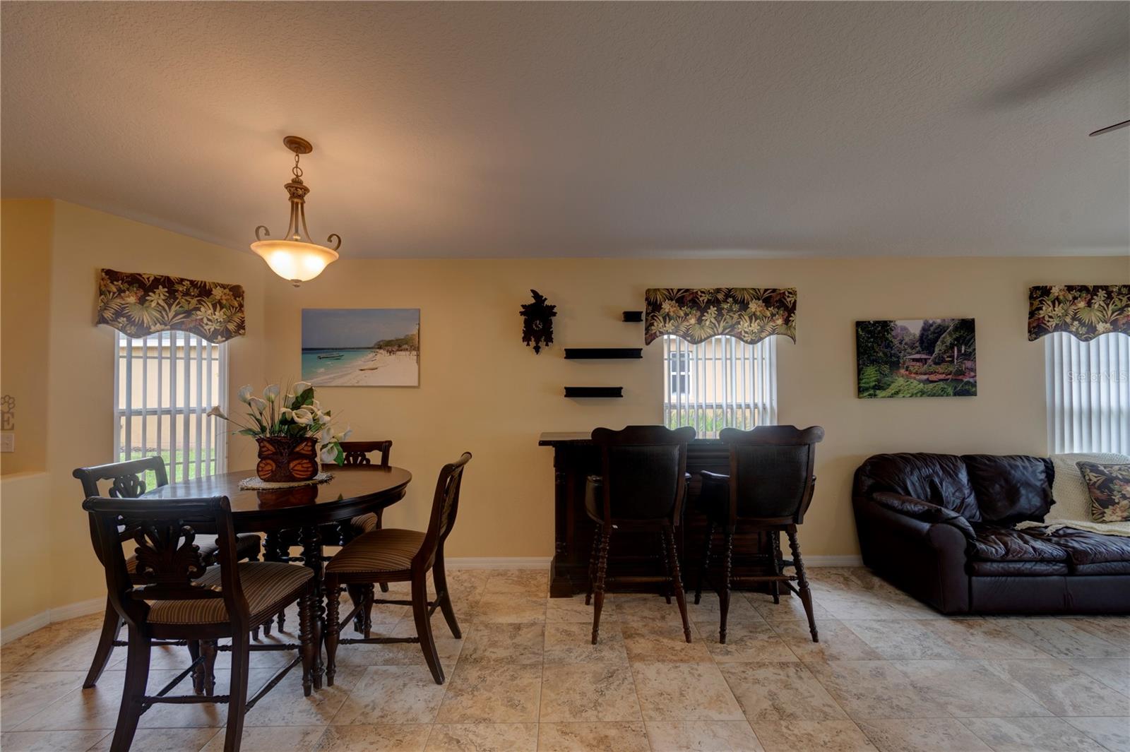 Dining Room and Living Room