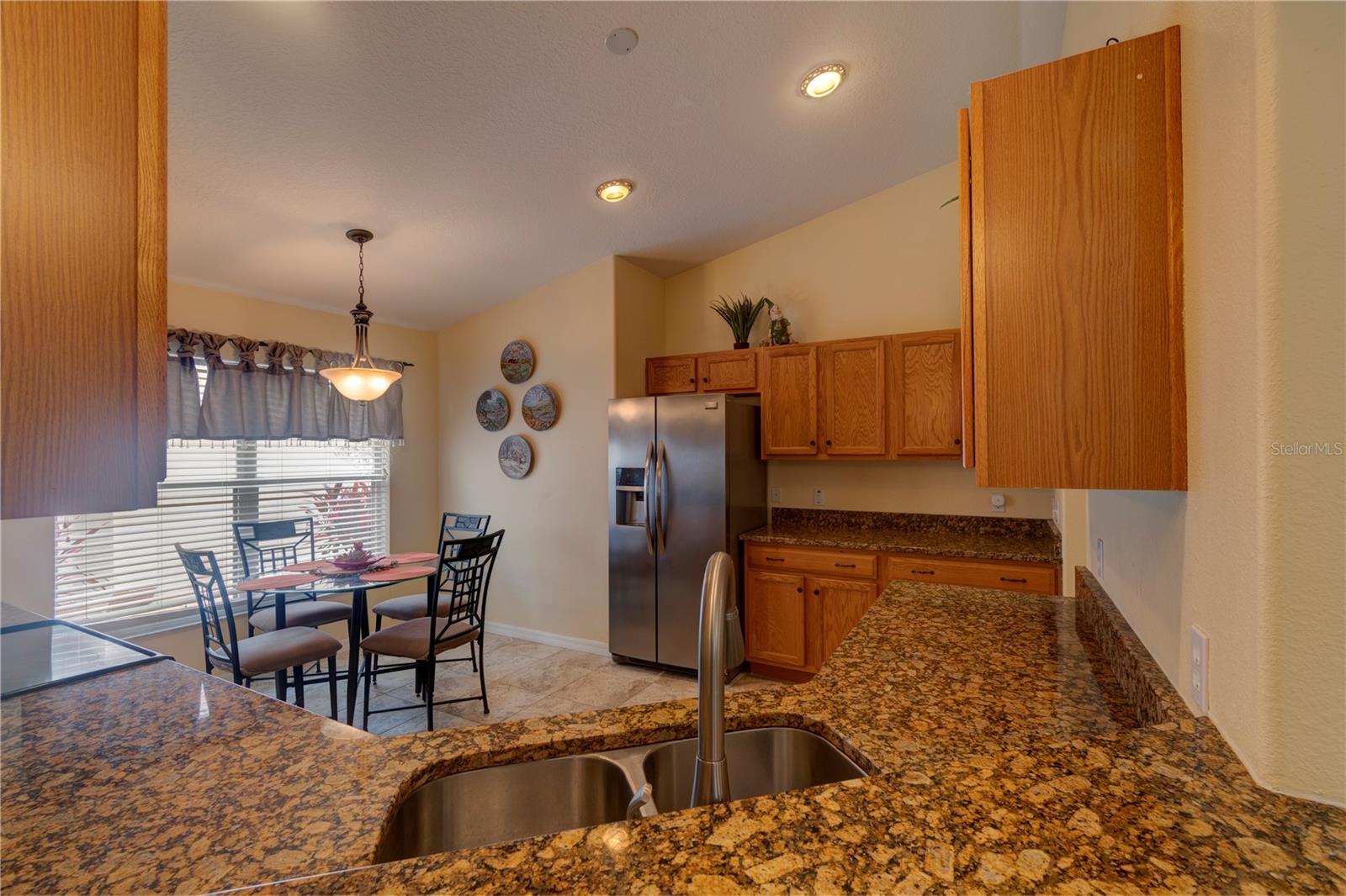 Kitchen with eating space
