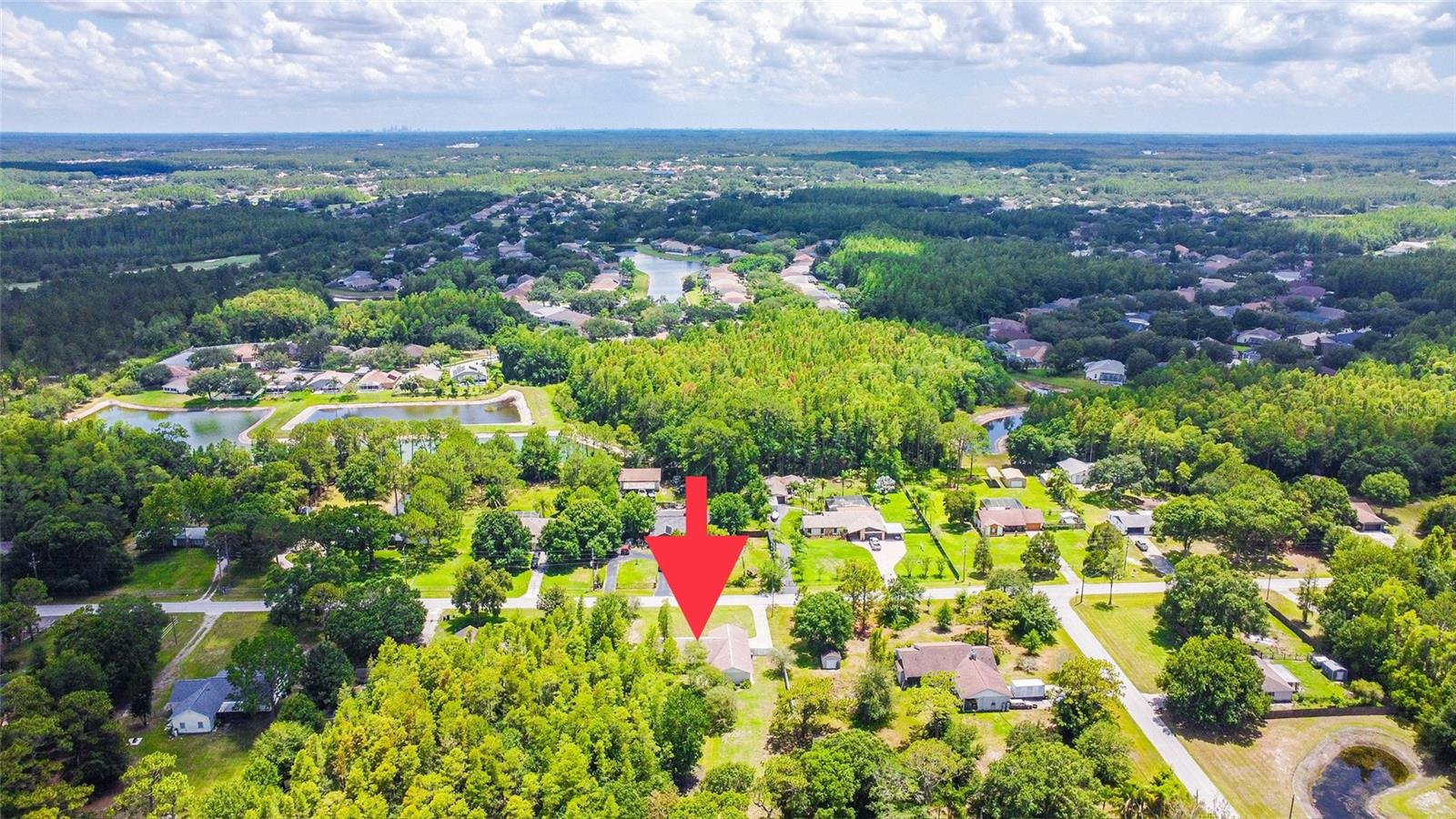 Back Side Aerial View