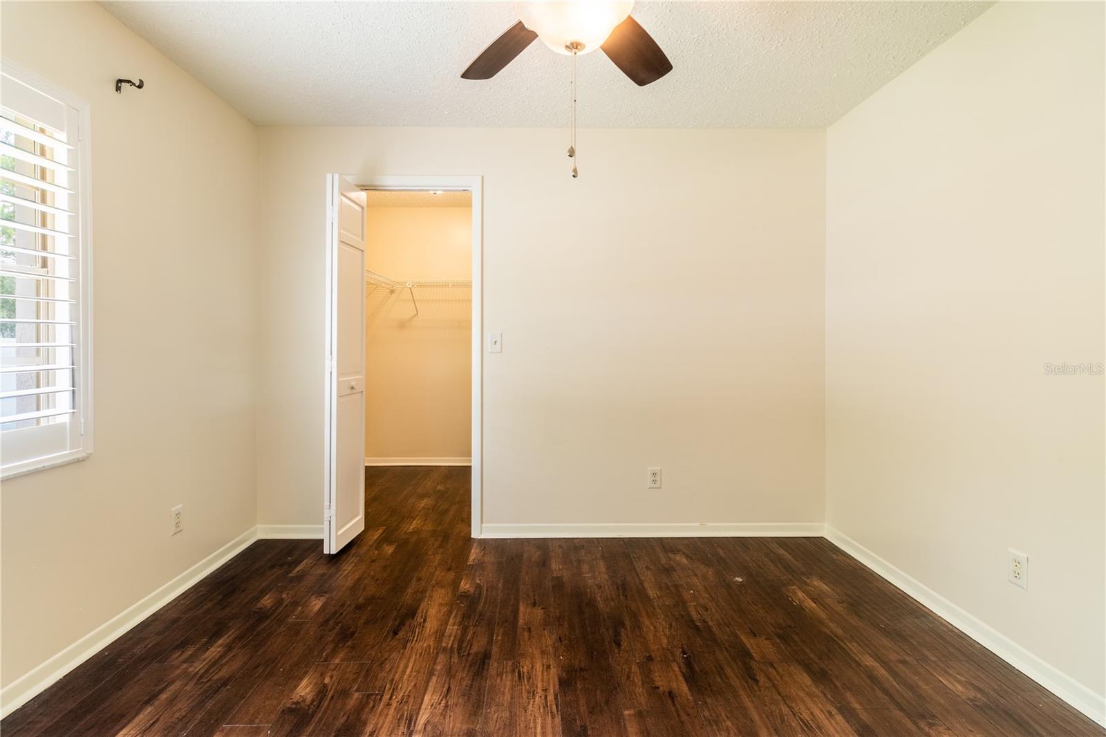 Bedroom 2 with walk-in closet