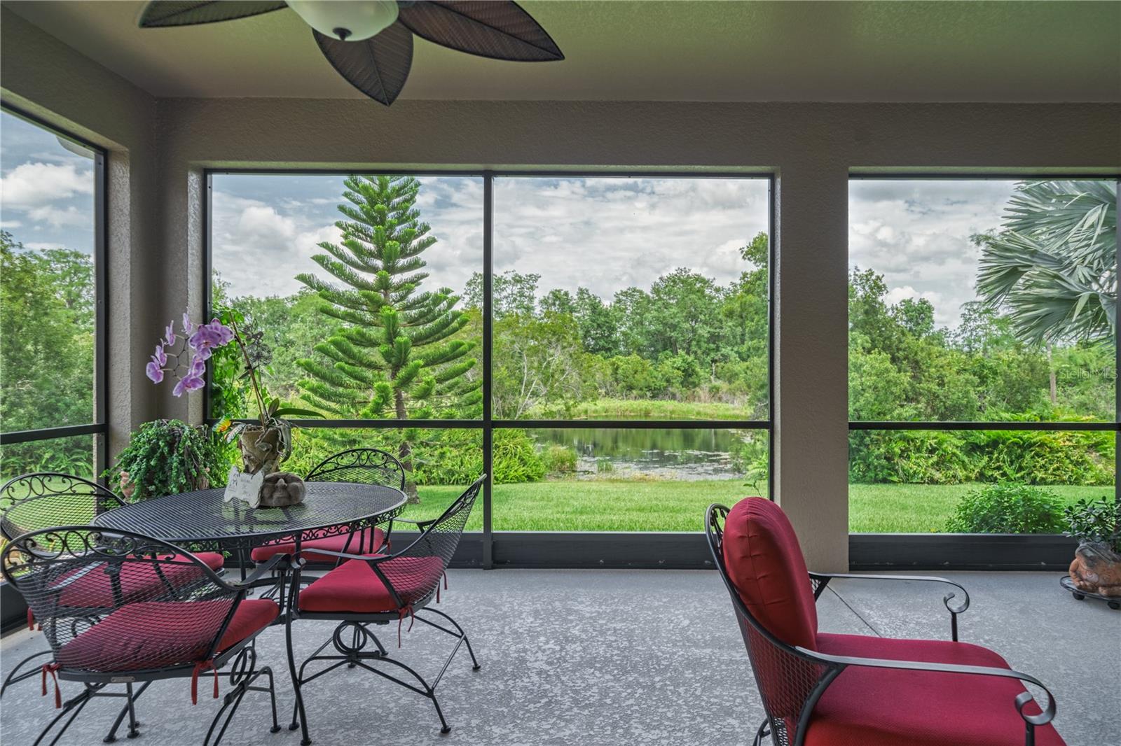 Enjoy your private oasis - the only house with true pond views (everyone else has marsh)