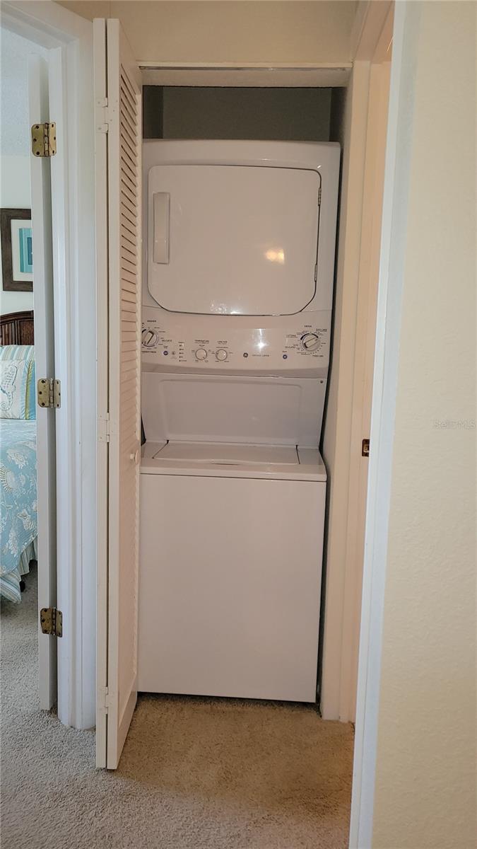 LAUNDRY CLOSET / STACK WASHER &amp; DRYER