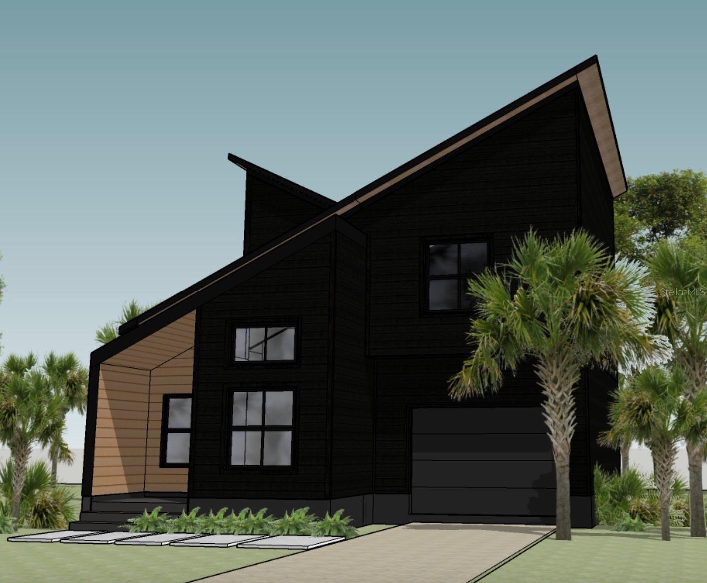 Rendering of neighboring home to be built