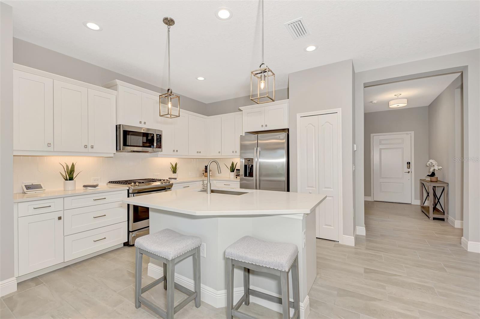 Spacious kitchen
