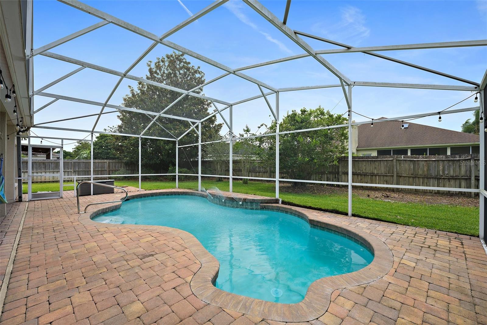 Salt Water/Solar heated pool