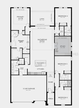 Structural options include: gourmet kitchen, shower in place of tub in bath 2, study in place of flex, outdoor kitchen rough in, and 8-foot door upgrade.