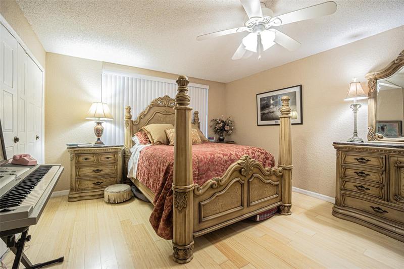 The Master Bedroom is very spacious