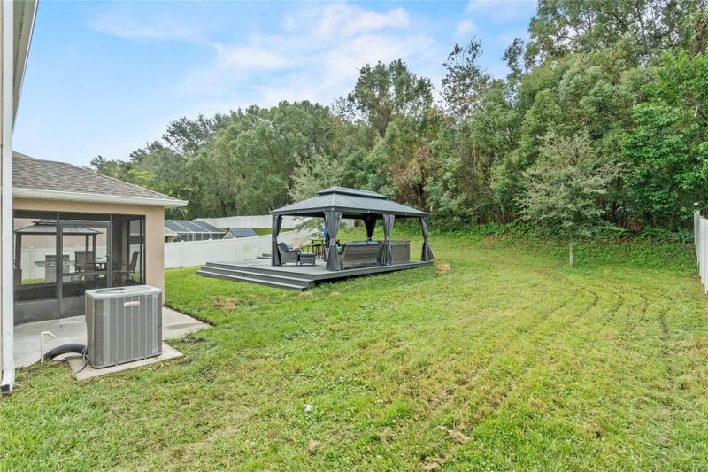 Rear yard
