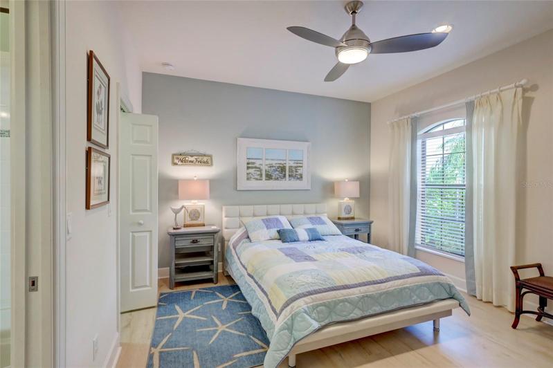 Second bedroom with walk-in closet