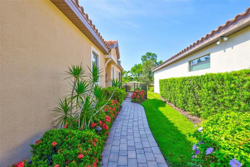 Lovely landscaping
