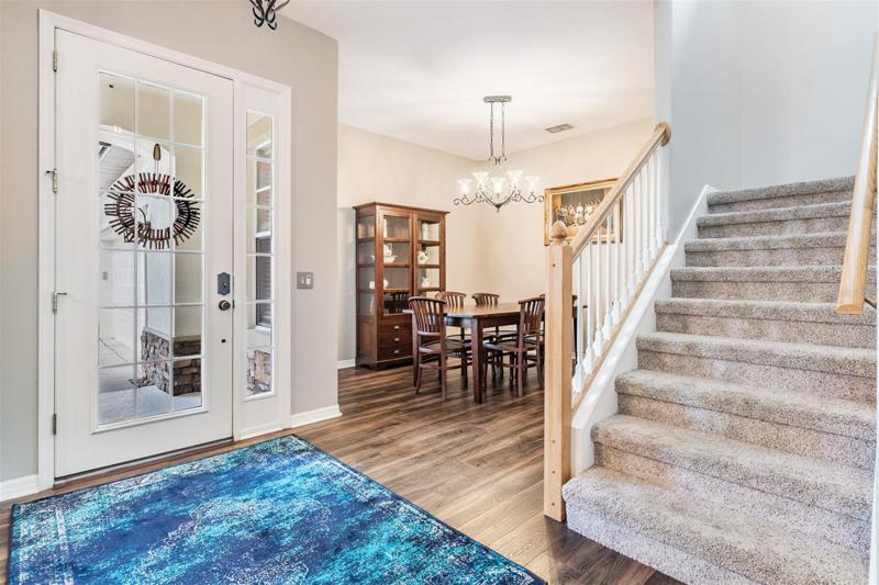 Dining room off of front entry