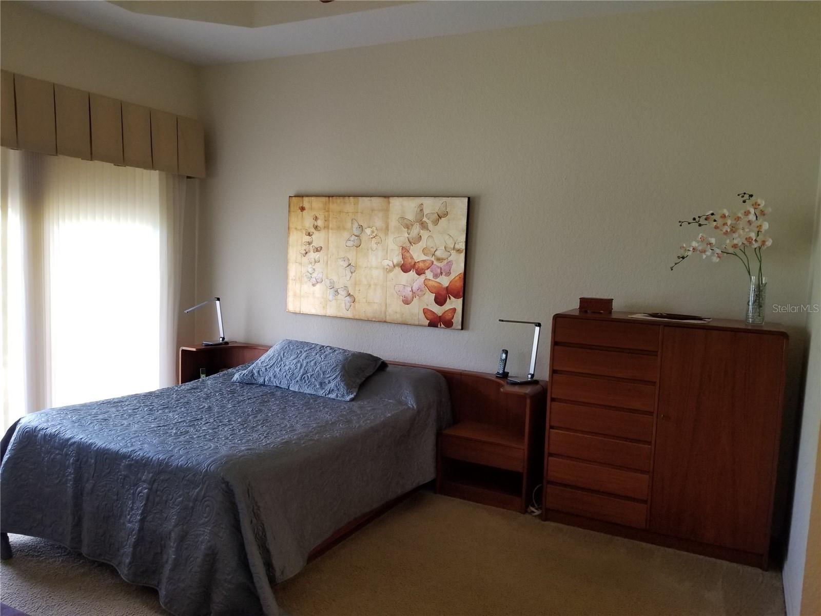 Master bedroom view 1
