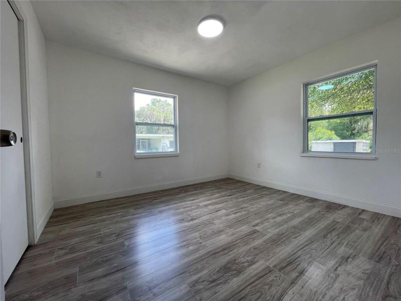 2nd Bedroom w/Vinyl Floors