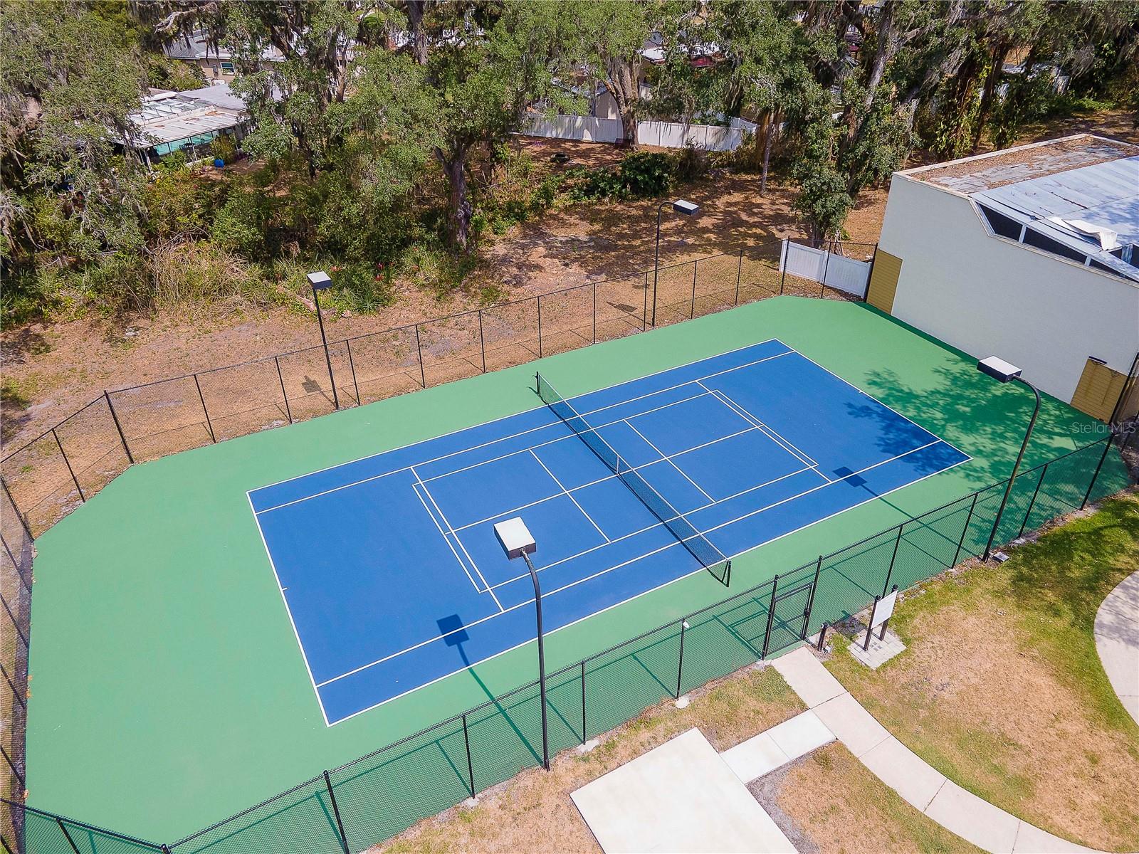 New Tennis &amp; Pickleball Court