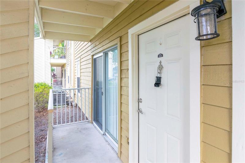 Entry and Covered Front Porch Area