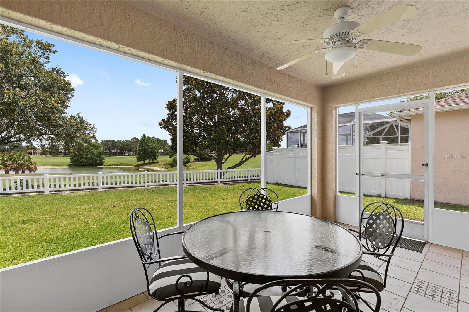 GORGEOUS GOLF &amp; WATER VIEW FROM THE LANAI!!!
